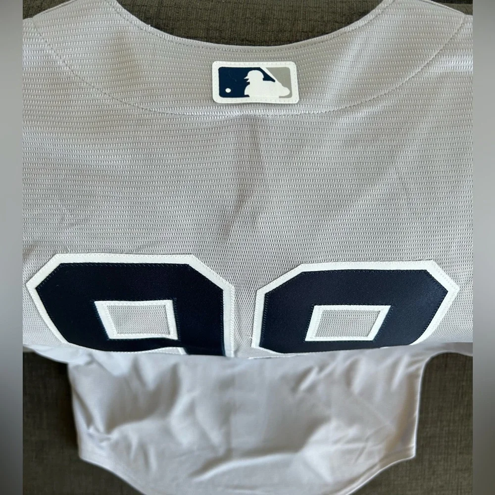 Nike Authentic New York Yankees Aaron Judge #99 Gray MLB Jersey Men’s Sz: M - Picture 6 of 6